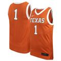 Unisex Nike Texas Orange Longhorns Replica Basketball Jersey