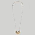 Madewell Jewelry | Madewell Arrowstack Necklace | Color: Gold | Size: Os