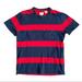 Levi's Tops | Levi’s Navy Blue And Red Striped Pocket Tee | Color: Blue/Red | Size: S