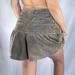 Burberry Skirts | 1990s Authentic Burberry Brown Corduroy Mini Skirt With Burberry Detailing 38/S | Color: Gray | Size: S