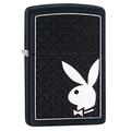 Zippo Windproof Pocket Lighter, Metal, Black Matte White Bunny, One Size