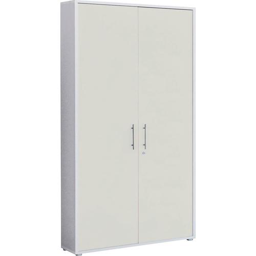 "Aktenschrank BMG MÖBEL ""Tabor"" Schränke Gr. B/H/T: 84,4 cm x 185,6 cm x 33 cm, weiß Aktenschränke"