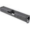 Gun Cuts Gentleman Slide for Glock 19 No Optic Cut Sniper Gray GC-G19-GEN-SGR-NO