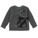 Disney Nightmare Before Christmas Jack Skellington Toddler Boys Fleece Sweatshirt Toddler to Big Kid