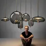 Lampe Suspendue en Verre Brokis Design Scandinave Nordique Luminaire Décoratif d'Nik Idéal pour
