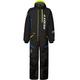 Scott DS Shell Dryo 2023 One Piece Snowmobile Suit, black-yellow, Size 2XL