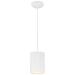 Access Lighting Pilson Xl 6 Inch LED Mini Pendant - 29006LEDDLP-MWH-C