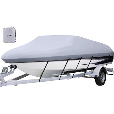VEVOR Bootspersenning 210D Oxford Gewebe Anti-UV Länge 609-670 cm wasserdichte Bootsplane mit Seil Image