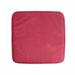 wofedyo chair cushions Square Strap Garden Chair Pads Seat Cushion For Outdoor Bistros Stool Patio Dining Room Linen seat cushion heating pad Red 40*40*2