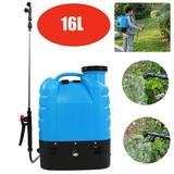 Garden Backpack Sprayer 16L Electric Backpack Type Agricultural High Pressure Sprayer Gardening Tool 110V US Plug by Ymiko