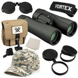 Vortex Optics Crossfire HD 8x42 Green Binocular with Free Hat (Camo Digital) Bundle