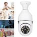 1080P 360Â° IP E27 Light Bulb Camera Wi-Fi IR Night Smart Home Wireless Security Night Vision Motion Detection