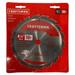 Craftsman 6-1/2 in. Dia. x 5/8 in. Thin Kerf Circular Saw Blade Stainless Steel 18 teeth 1 pk - Case Of: 1; Each Pack Qty: 1