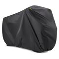 RABBITH for Extra Large Size Waterproof Bike Cover Oxford Windproof Dustproof Anti-UV Outdoor Bicycle Storage Protector for 1-2 Mountain Road Bikes