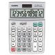 Casio Tischrechner DF-120ECO, 12-stellig, umweltfreundlich, Steuerberechnung, Solar-/Batteriebetrieb, farbe
