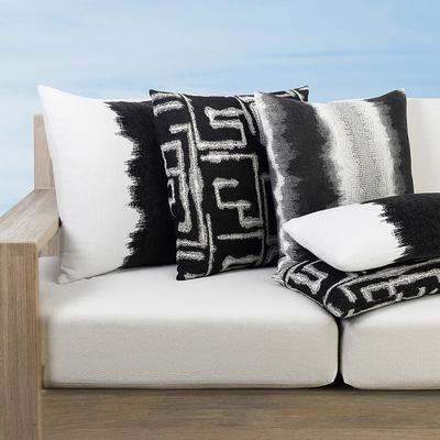 Resilience Indoor/Outdoor Pillow Collection by Elaine Smith - Transition, 20" x 20" Square Transition - Frontgate