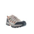 Wide Width Men's Propet Ridgewalker Low Men'S Hiking Shoes by Propet in Gunsmoke Orange (Size 8 W)