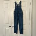 Free People Jeans | Free People We The Free Medium Wash Overalls | Color: Blue | Size: 24