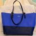 Kate Spade Bags | Kate Spade Colorblock Tote Bag | Color: Blue | Size: Os