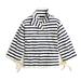 J. Crew Tops | J.Crew Navy Blue And White Striped Snap-Neck Knit Popover, Size- Small | Color: Blue/White | Size: S