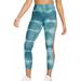 Nike Pants & Jumpsuits | Nike The One Luxe Training Leggings Womens Dri Fit 26 Inch Ash Green Print | Color: Green/Orange | Size: Various