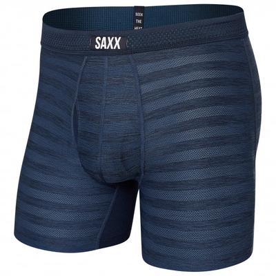 Saxx - Droptemp Cooling Mesh Boxer Brief Fly - Kunstfaserunterwäsche Gr L blau Image