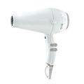 LanaiBLO Customisable 2400W Ionic Hair Dryer – Fast Drying Anti-Static Effect Blow Dryer with 6 Speed Options – Lightweight, Long Cord, Anti-Frizz (White)