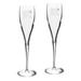 SUNY Genesee Community College 6oz. 2-Piece Luigi Bormioli Toasting Glass Set