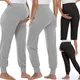 Pantalon de grossesse confortable pour femmes enceintes pantalon long mode active vêtements de