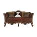 Bloomsbury Market Alexzis Loveseat Polyester in Brown | 43 H x 65 W x 39 D in | Wayfair F4F8AF9A4B1144D7B7943D14EDAD79BE