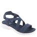 Easy Spirit Treasur - Womens 8 Blue Sandal Medium