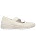 Skechers Women's Relaxed Fit: Up-Lifted - Its Fate Shoes | Size 7.5 | Off White | Textile | Vegan | Machine Washable