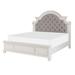 Bloomsbury Market Ajmer Queen Panel Bed Upholstered/Microfiber/Microsuede | 6 H x 69 W x 74.5 D in | Wayfair 880A9CFD5FF9449FA5C4588DD7A40592