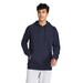 Sport-Tek STF200 Drive Fleece Pullover Hoodie in True Navy Blue size Medium | 60/40 cotton/polyester