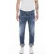 Straight-Jeans REPLAY "Groover" Gr. 30, Länge 30, blau (medium blue) Herren Jeans Straight Fit