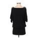 White House Black Market Casual Dress: Black Dresses - Women's Size 2X-Small