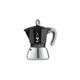 Cafetière italienne Bialetti Nouvelle Moka Induction 6 tasses Noir et Argent - Métal