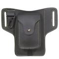 Phone Belt Pouch Universal Cell Phone Holster Pouch Portable Phone Bag Black