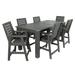 Seuqoia Commercial Glennville 7-Piece Counter Dining Set 42x84