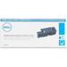 Dell Original Laser Toner Cartridge - Cyan - 1 Each - 1400 Pages | Bundle of 2 Each