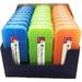 CLI Double-sided Pencil Boxes - 1.5 Height x 8.5 Width x 3.5 Depth - Double Sided - Assorted - 24 / Display Box | Bundle of 5 Displays