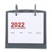 1Pc Desktop 2022 Calendar Table Calendar Yearly Agenda Planner (Assorted Color)