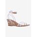 Women's Lavinia Sandals by J. Renee in Clear White Natural (Size 9 1/2 M)