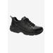 Extra Wide Width Women's Drew Fusion Sneakers by Drew in Black Calf (Size 12 WW)