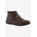 Wide Width Women's Drew Blossom Boots by Drew in Brown Foil Leather (Size 9 1/2 W)