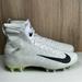 Nike Shoes | Nike Vapor Untouchable 3 Elite Football Cleats White Ao3006-100 Men’s Size 10.5 | Color: Black/White | Size: 10.5