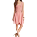 Free People Dresses | Free People Sheer Beaded Pink Slip Dress Size Xs | Color: Pink | Size: Xs