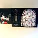 Disney Bags | Disney Three Piece Mickey Mouse Gift Set. Mini Backpack, Card Holder &Keychain | Color: Black/Gold | Size: Os