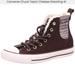 Converse Shoes | Fleece Lined High Top Converse Chuck Taylor All Stars Black Size 8 | Color: Black/White | Size: 8