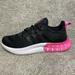 Adidas Shoes | Adidas Kaptir Black Pink Running Shoes Fz2789 Women's Us Size 8.5 | Color: Black/Pink | Size: 8.5